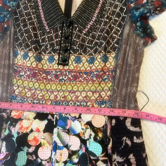 ANTHROPOLOGIE Beguile Byron LARS Margot Pencil Dress multicolored - Picture 11 of 17